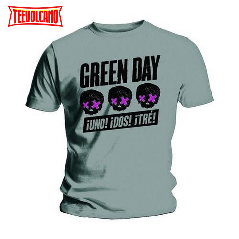 Green Day Blue Skulls Unisex T Shirt, Sweatshirt