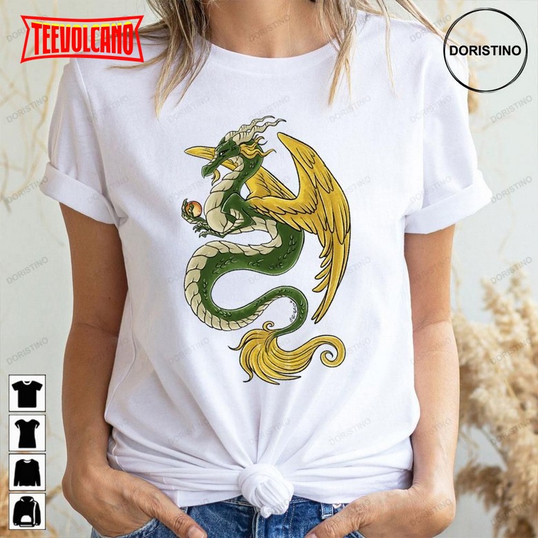 Green Dragon Awesome Unisex T Shirt