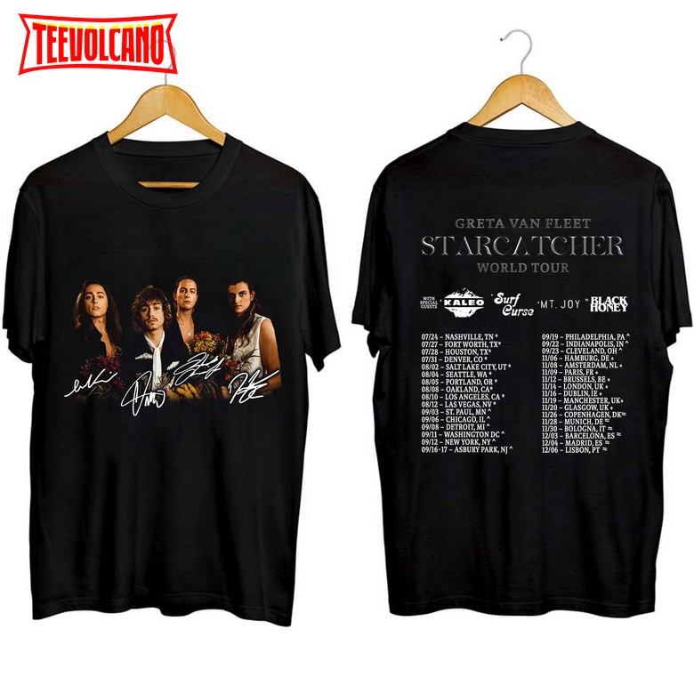 Greta Van Fleet Starcatcher World Tour 2023 Shirt, Sweatshirt