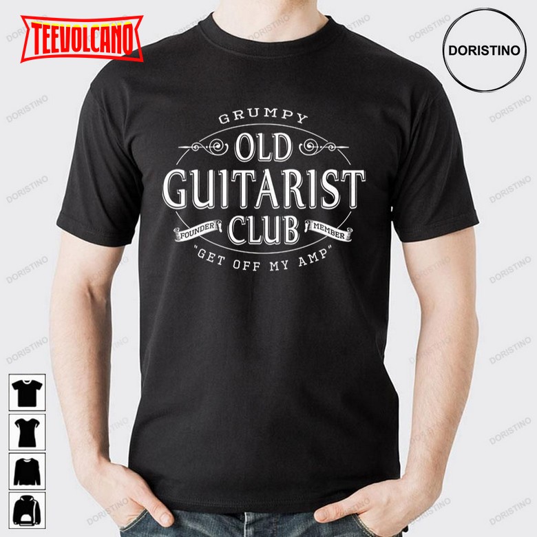 Grumpy Old Guitarist Club Music Limited Unisex T Shirt