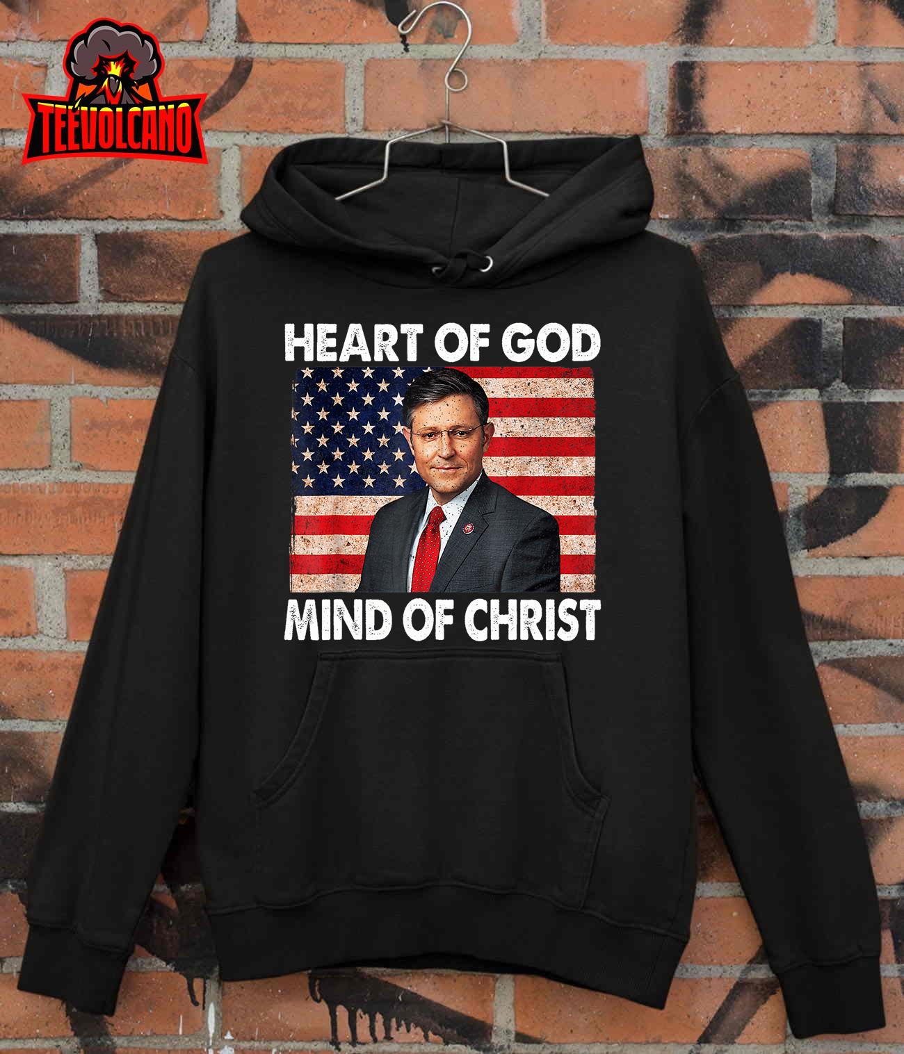 Heart Of God Mind Of Christ, Mike Johnson New House Speaker T-Shirt