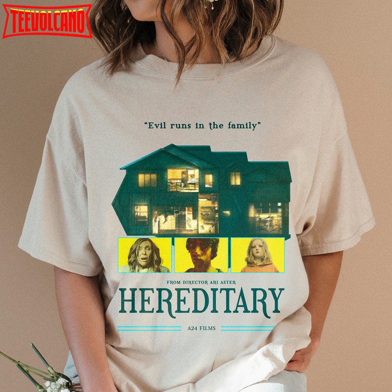 Hereditary Movie Shirt, Ari Aster Grunge Graphic Tee Shirt