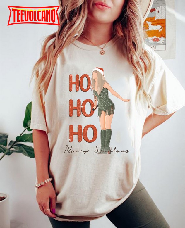 Ho Ho Ho Merry Swiftmas Shirt, Swiftie Christmas Shirt, Sweatshirt