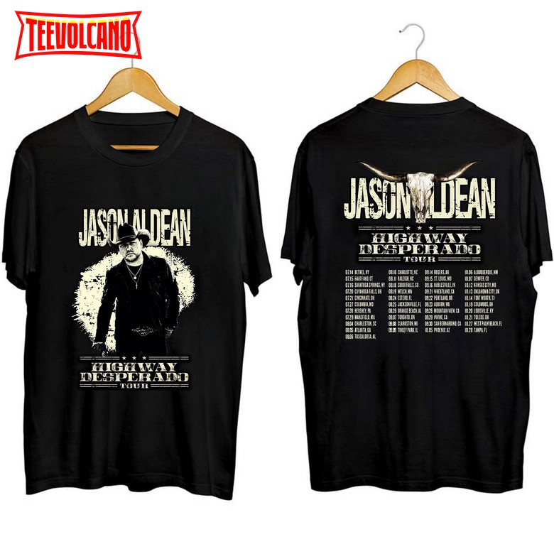 Jason Aldean Country Highway Desperado Tour 2023 Sweatshirt