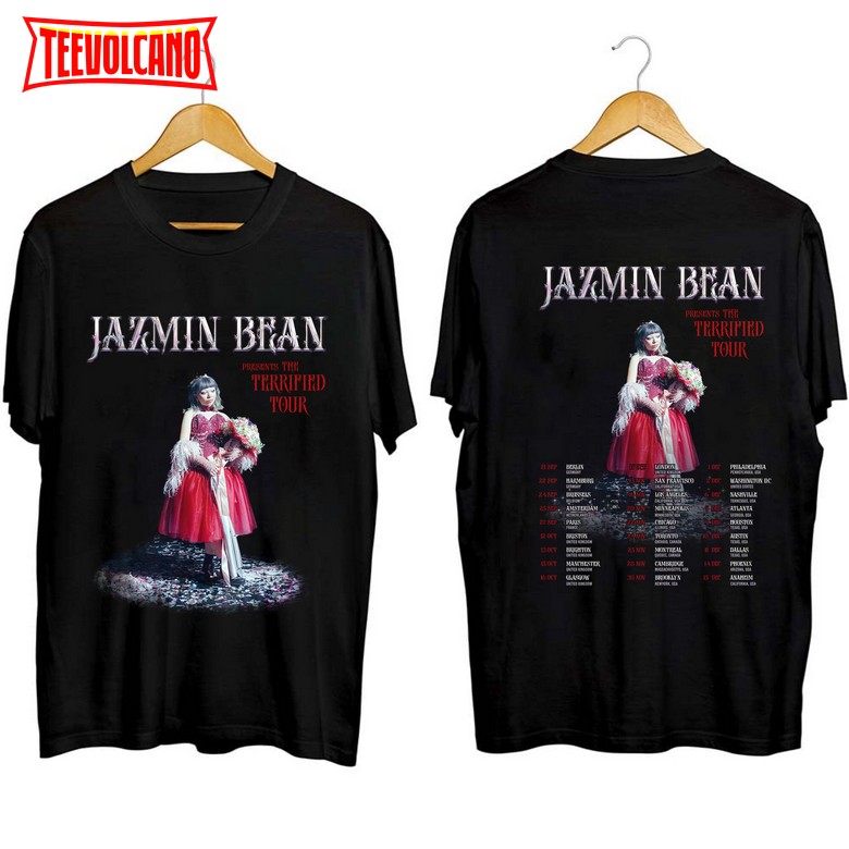 Jazmin Bean The Terrified Tour 2023 Shirt, Jazmin Bean Fan Sweatshirt