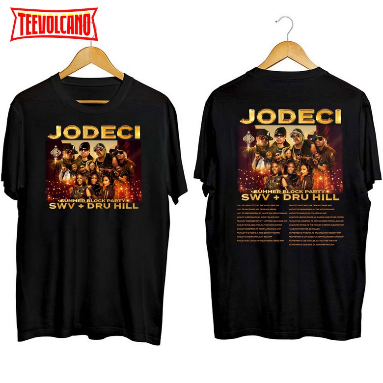 Jodeci 2023 Concert Jodeci Summer Block Party Tour 2023 Sweatshirt