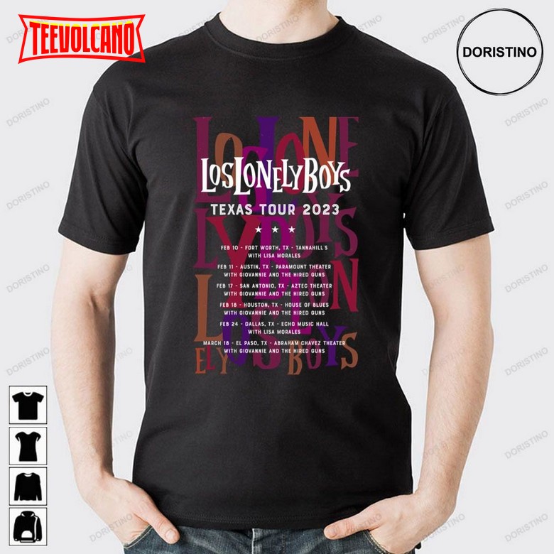 Los Lonely Boys Texas Tour Dates 2023 Awesome Shirts