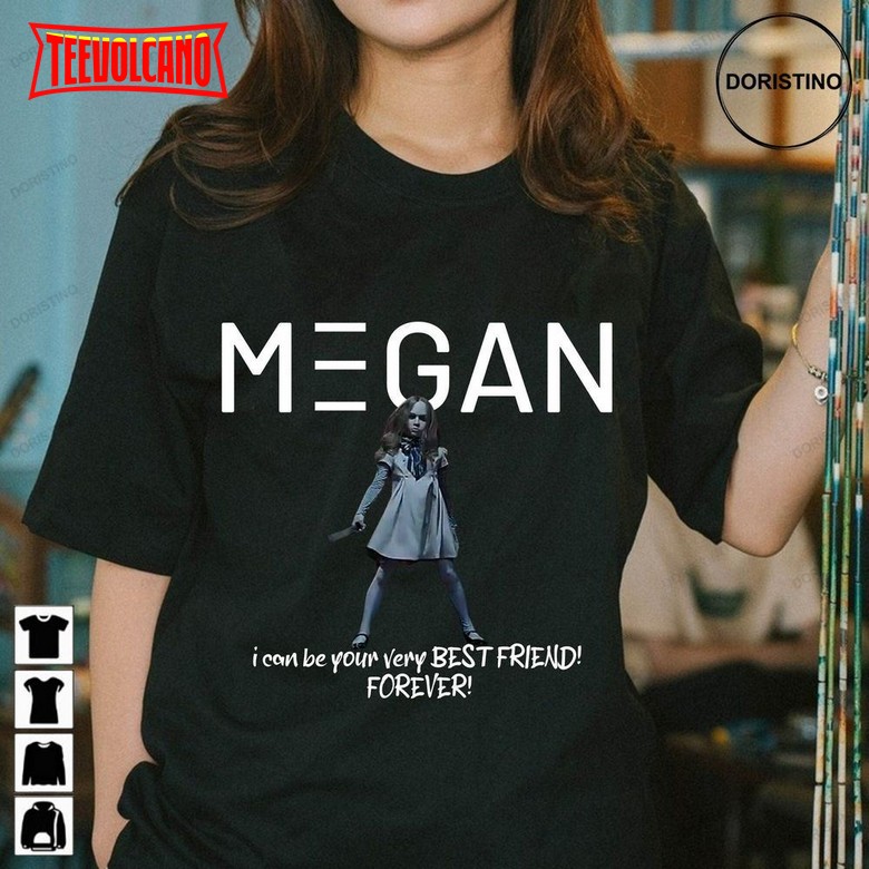 M3gan M3gan I Can Be Your Very Friend Forever Horror Movie T Shirt