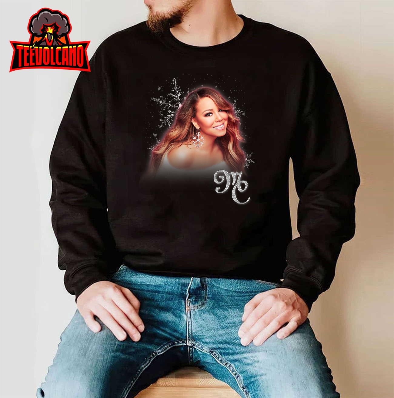 Mariah Carey Official Merry Christmas One & All Tour Snow T-Shirt