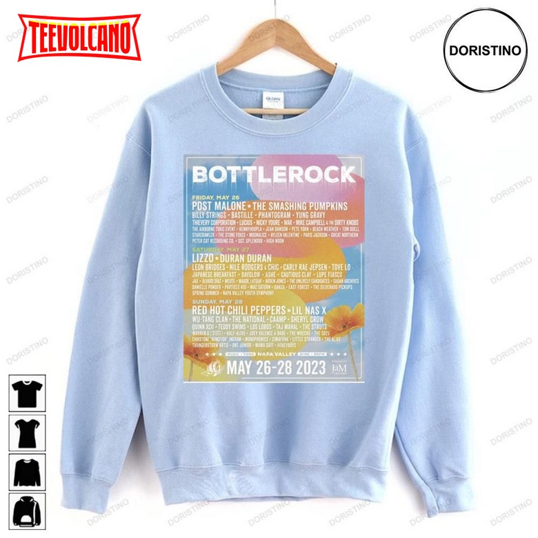 May 2023 Tour Bottlerock Napa Valley Limited Unisex T Shirt