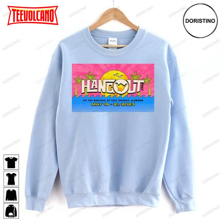 May 2023 Tour Hangout Festival Limited Edition T-shirts