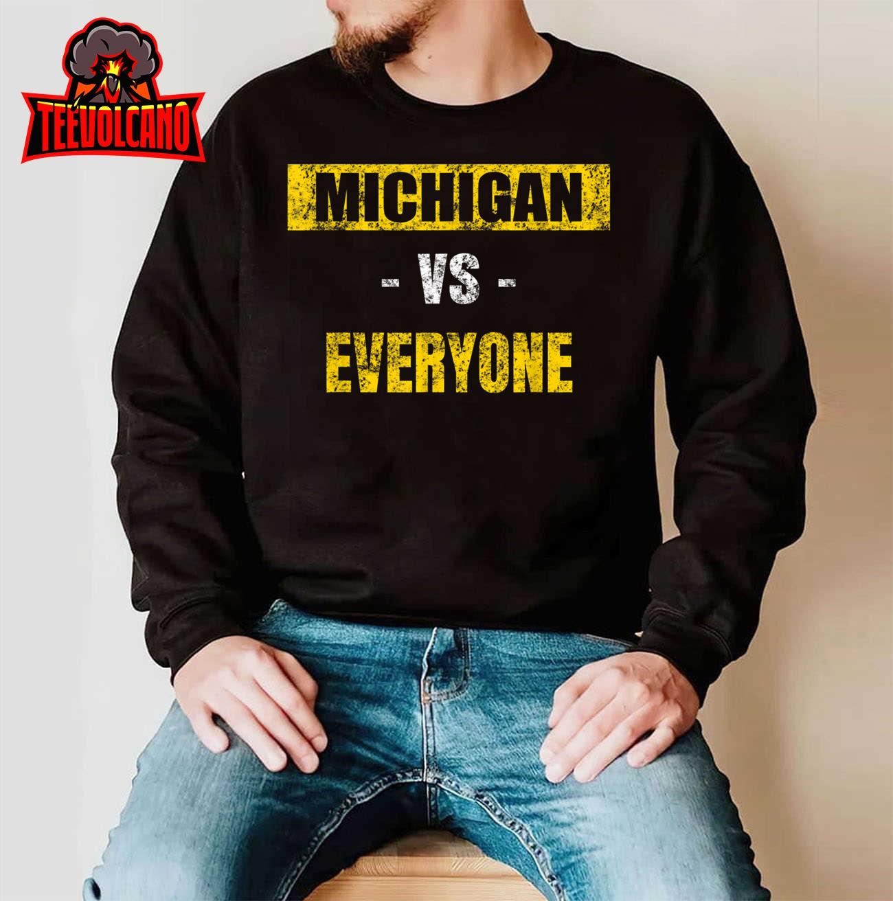 Michigan vs. Everyone Vintage, Michigan Revenge Tour Pullover Hoodie