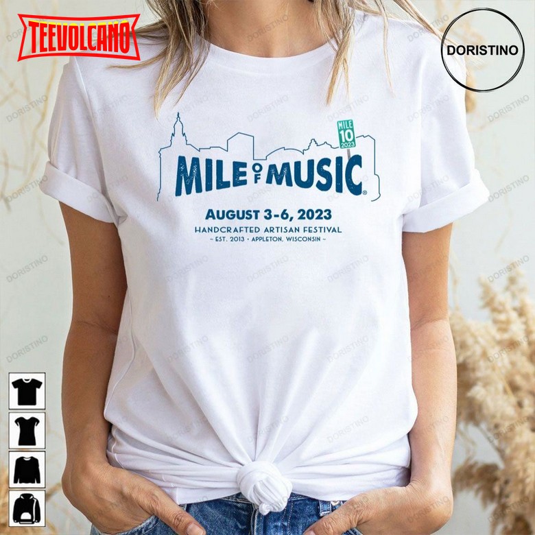 Mile Of Music August 2023 Unisex T Shirt