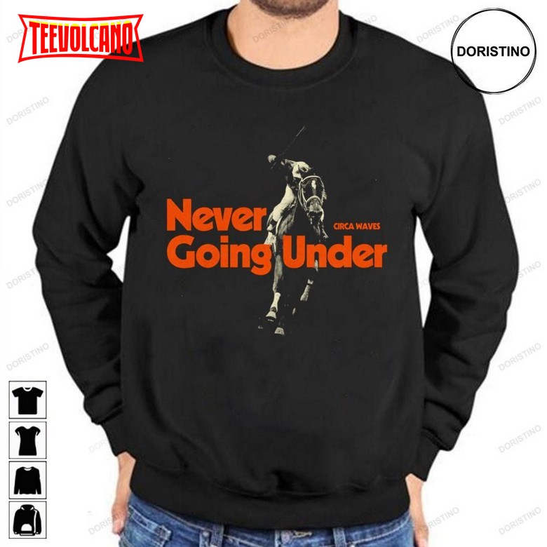 Never Going Under Circa Waves 2023 Album Unisex T Shirt