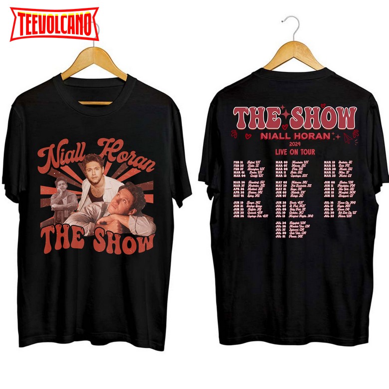 Niall Horan The Show Live On Tour 2024 T Shirt, Sweatshirt