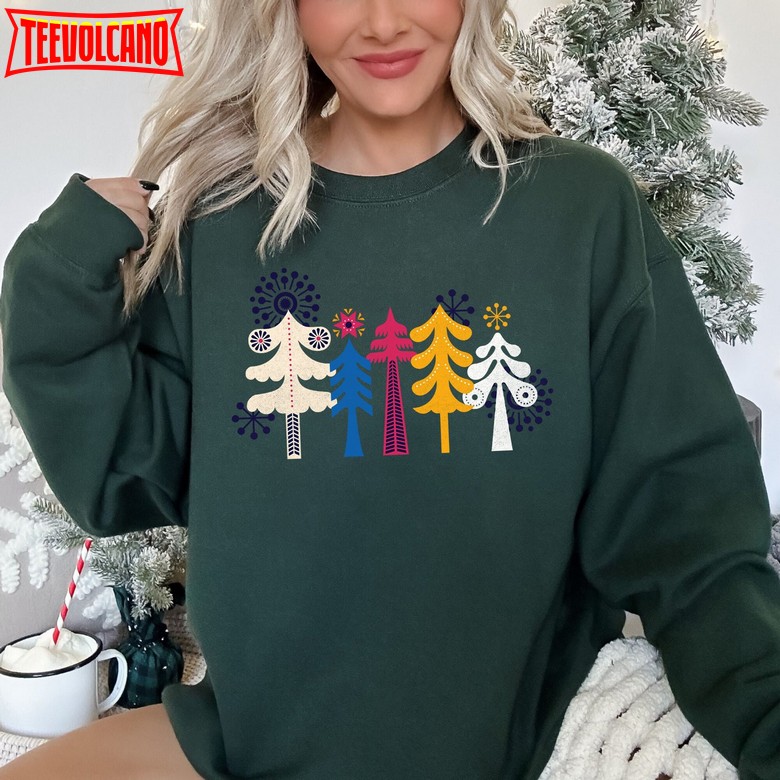 Noel Folk Art, Christmas Sweatshirt