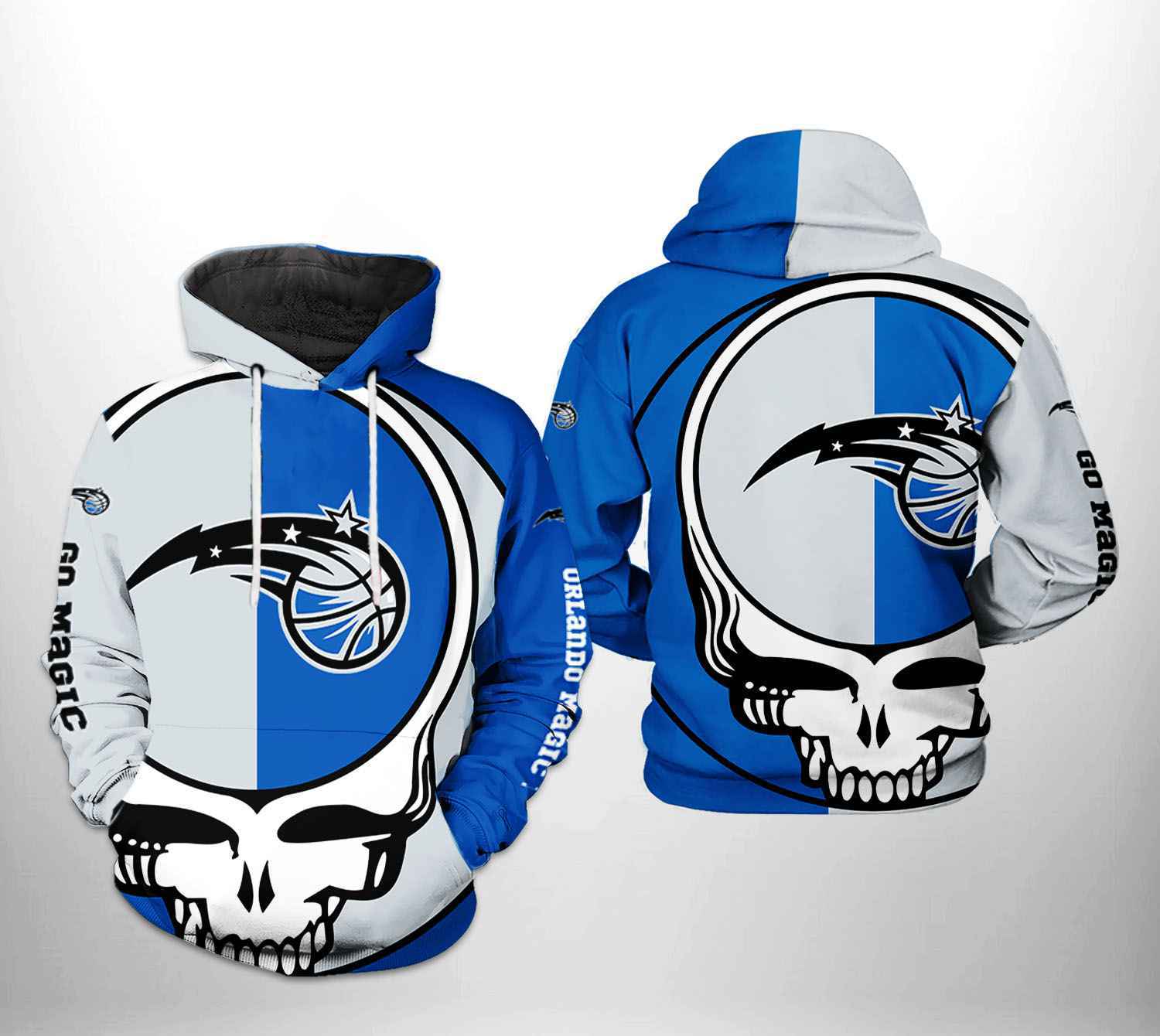 Orlando Magic NBA Grateful Dead 3D Printed Hoodie