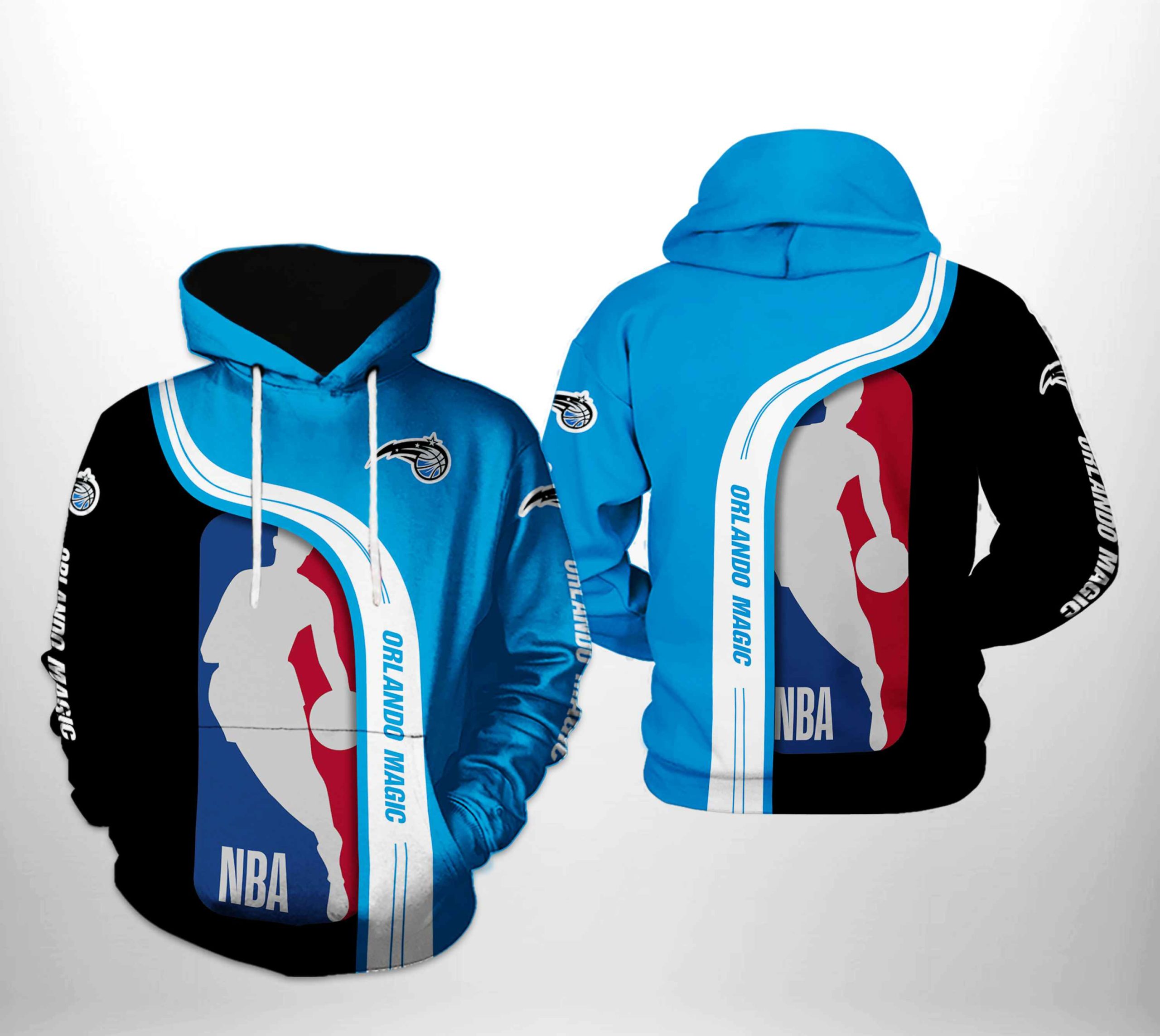 Orlando Magic NBA Team 3D Printed Hoodie