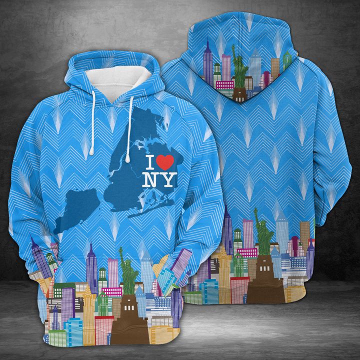 Our New York 3D Printed Hoodie