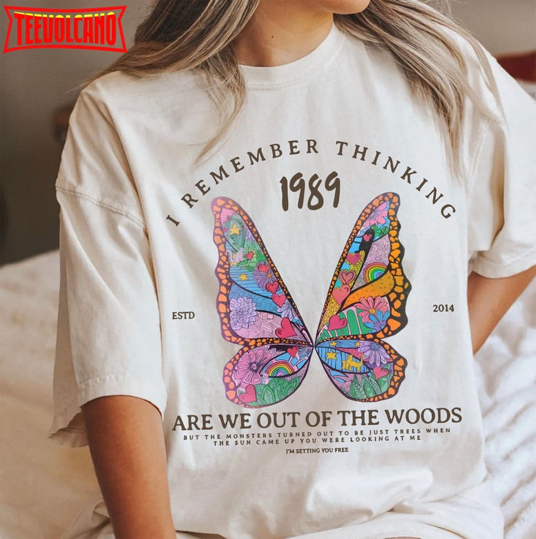 Out of the woods comfort colors shirt, 1989 shirt