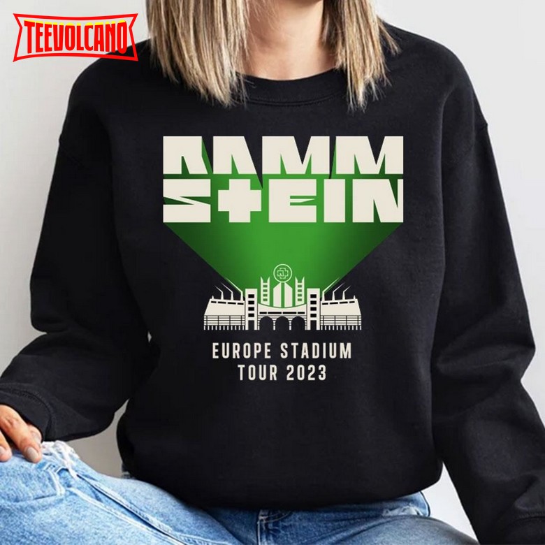 Rammstein Europe Stadium Tour 2023 Limited Edition T-shirts