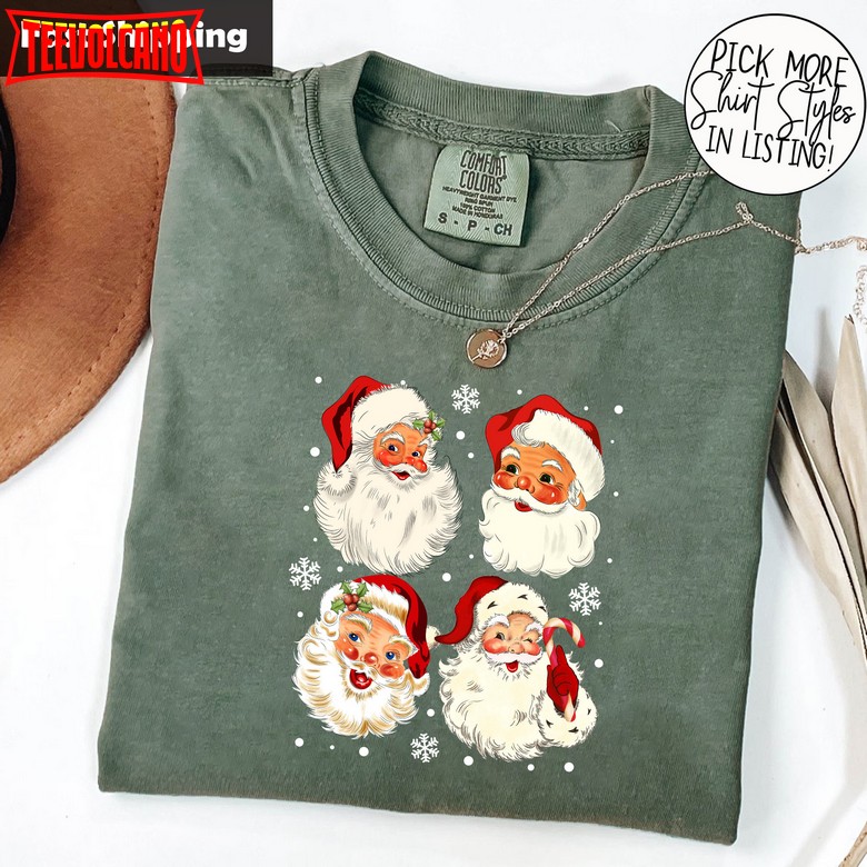 Santa Claus Christmas Shirt, Santa Claus T-shirt, Christmas Shirt