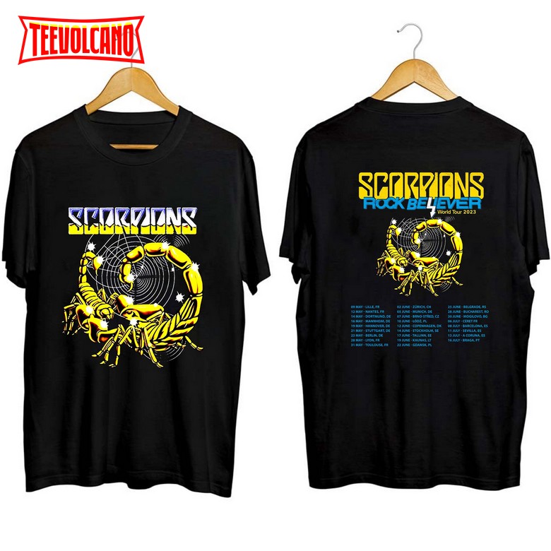 Scorpions The Europe Leg of The 2023 Shirt, Sweatshirt