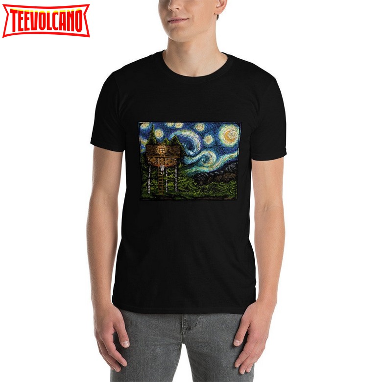 Starry night Hereditary Short-Sleeve Unisex T-Shirt