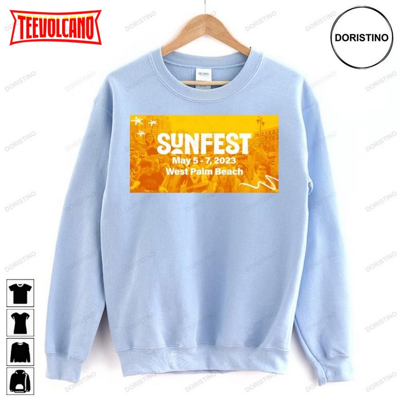 Sunfest West Palm Beach 2023 Tour Awesome Unisex Shirts