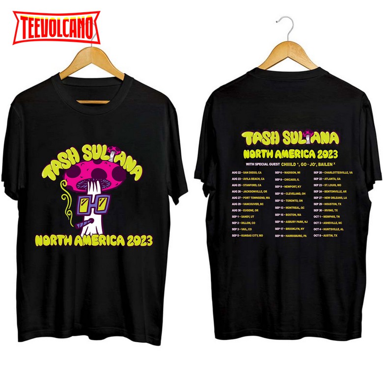 Tash Sultana North American Tour 2023 Shirt, Tash Sultana Fan Sweatshirt