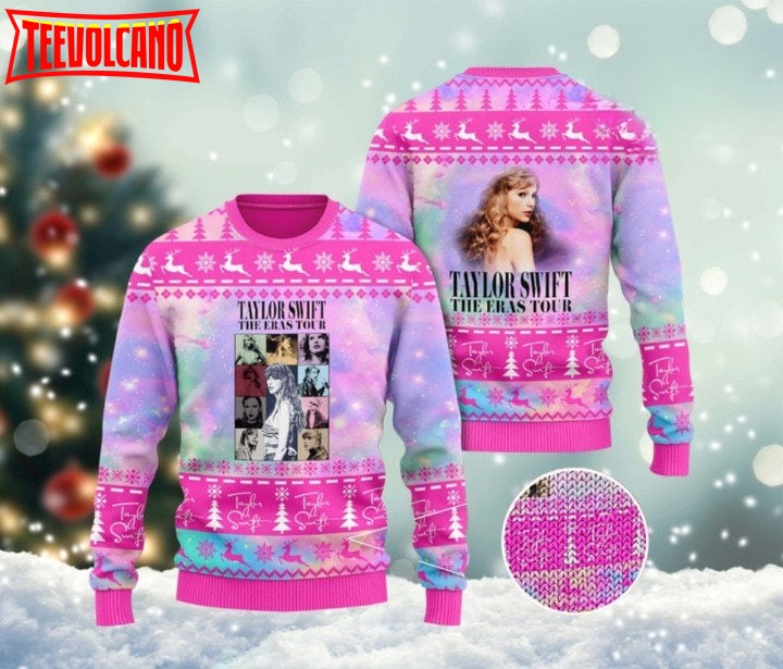 Taylor Swift Ugly Christmas Sweater, Taylor Swift Eras Tour Shirts Xmas Gift