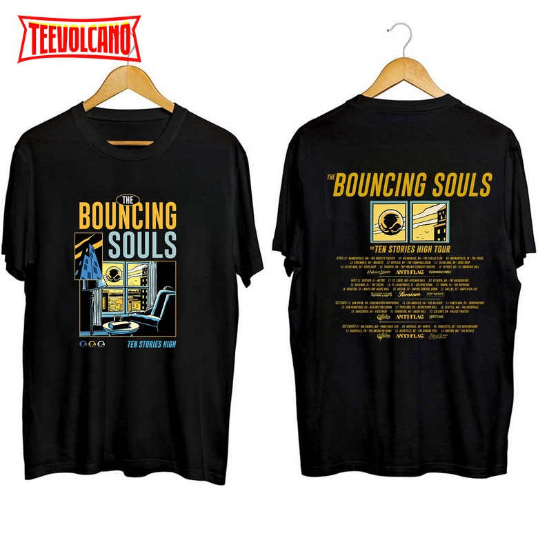 Ten Stories High Tour The Bouncing Souls 2023 Tour Shirt, Sweatshirt