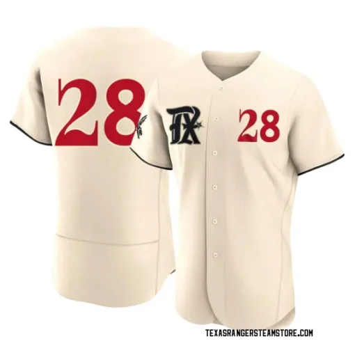 Texas Rangers Jonah Heim Cream Authentic Mens 2023 City Connect Player Jersey