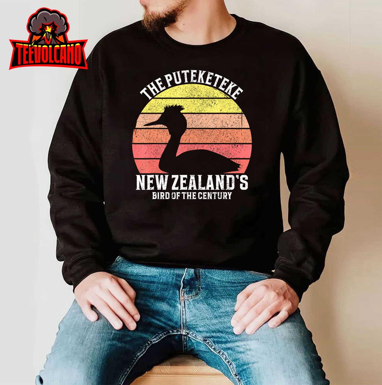 The Puteketeke New Zealand’s Bird of the Century T-Shirt