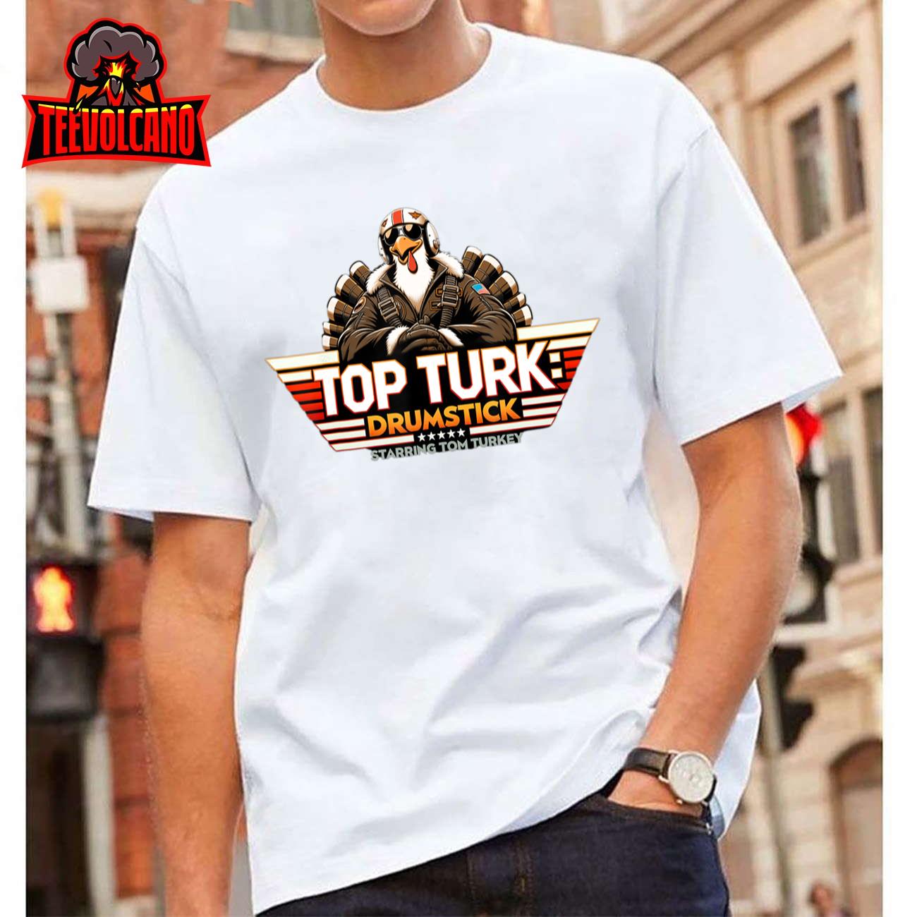 Top Turk Funny Thanksgiving Shirt for Men Women T-Shirt