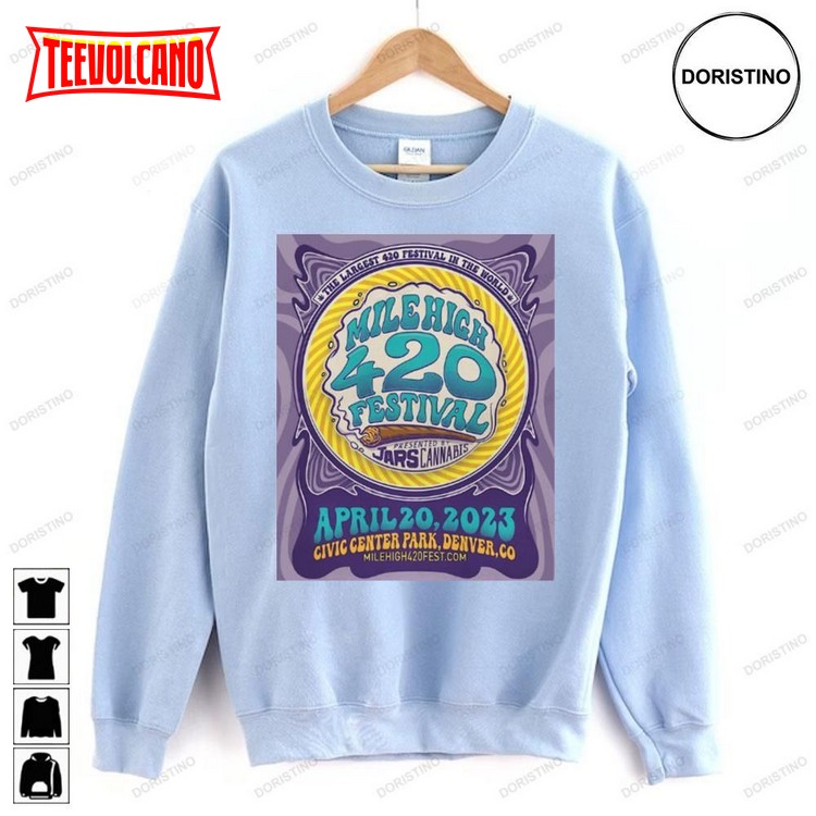 Tour 2023 Tour Mile High 420 Festival T Shirt Sweatshirt