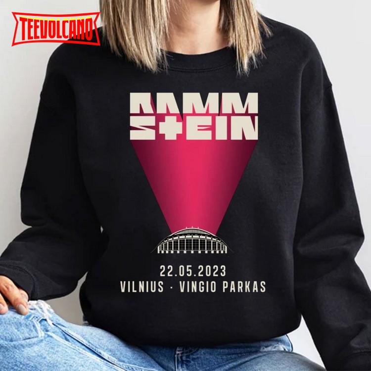 Vilnius Vingio Parkas Rammstein Tour 2023 Awesome Shirts