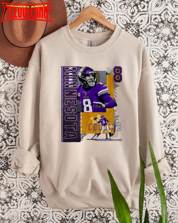 Vintage 90s Graphic Style Kirk Cousins T-Shirt, Kirk Cousins Vintage T-Shirt