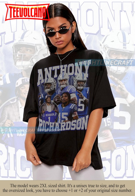 Vintage Anthony Richardson Shirt, Indianapolis Football T Shirt, Sweatshirt