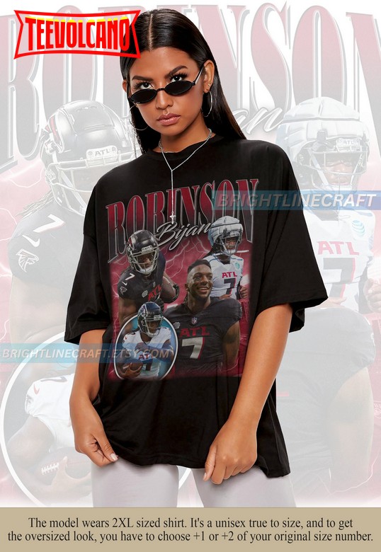 Vintage Bijan Robinson shirt, Football T Shirt, Sweatshirt