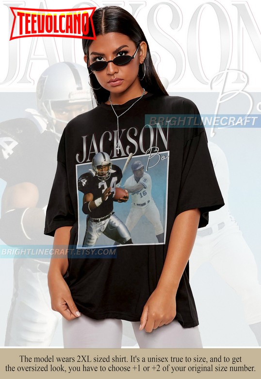 Vintage Bo Jackson 90s Graphic T Shirt, Sweatshirt