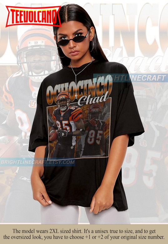 Vintage Chad Ochocinco Shirt, Football Shirt, Football Classic 90s Graphic T Shirt