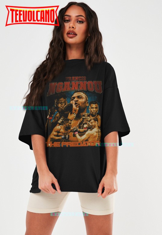 Vintage Francis Ngannou Fighter Team Predator T Shirt Sweatshirt