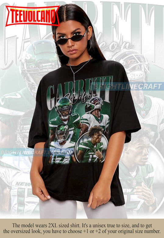 Vintage Garrett Wilson shirt, Football Classic 90s Graphic T Shirt Sweatshirt