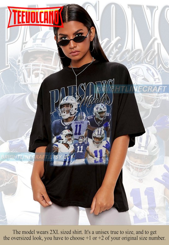 Vintage Micah Parsons Classic 90s Graphic Bootleg T Shirt Sweatshirt