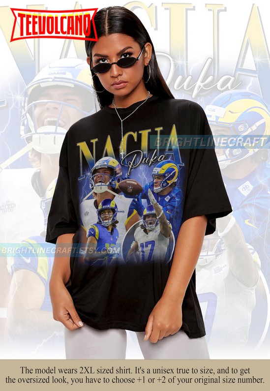 Vintage Puka Nacua Shirt, Football 90s Graphic Bootleg Unisex T Shirt Sweatshirt