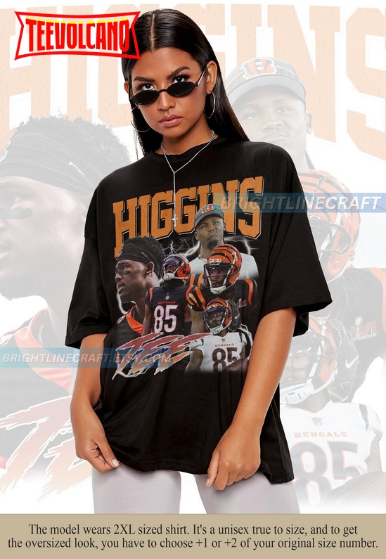 Vintage Tee HigginsShirt, Football 90s Graphic Bootleg Unisex T Shirt Sweatshirt