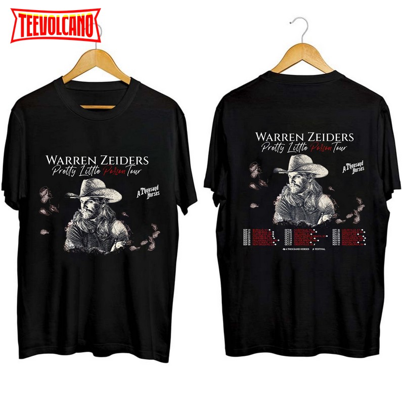 Warren Zeiders Shirt, Pretty Little Poison Tour 2023 T Shirt Sweatshirt