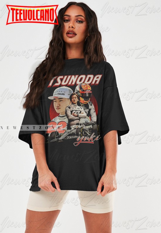 Yuki Tsunoda Shirt Driver Racing Championship Formula Racing T Shirt