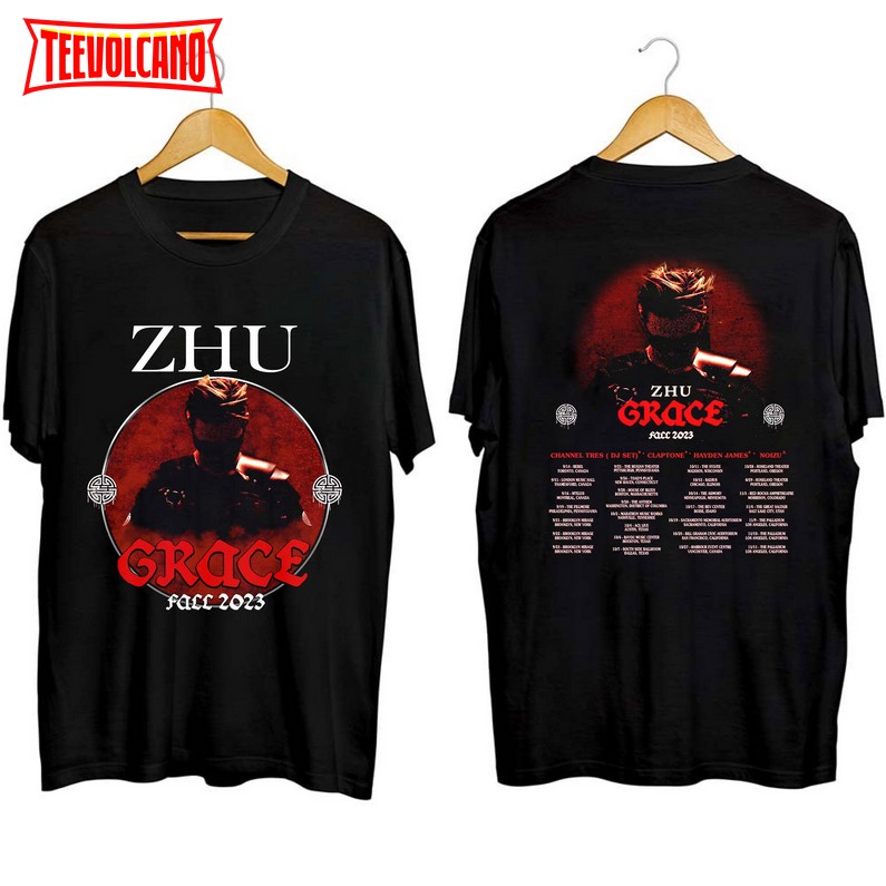 Zhu Grace Fall Tour 2023 Shirt, Steven Zhu 2023 Concert T Shirt